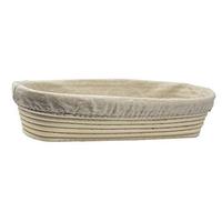 Gambar Banneton Basket Proofing Sourdough Plus Linen Cover Oval 45x19x8.5cm dari Trinity Kitchen Kota Administrasi Jakarta Barat 3 Tokopedia