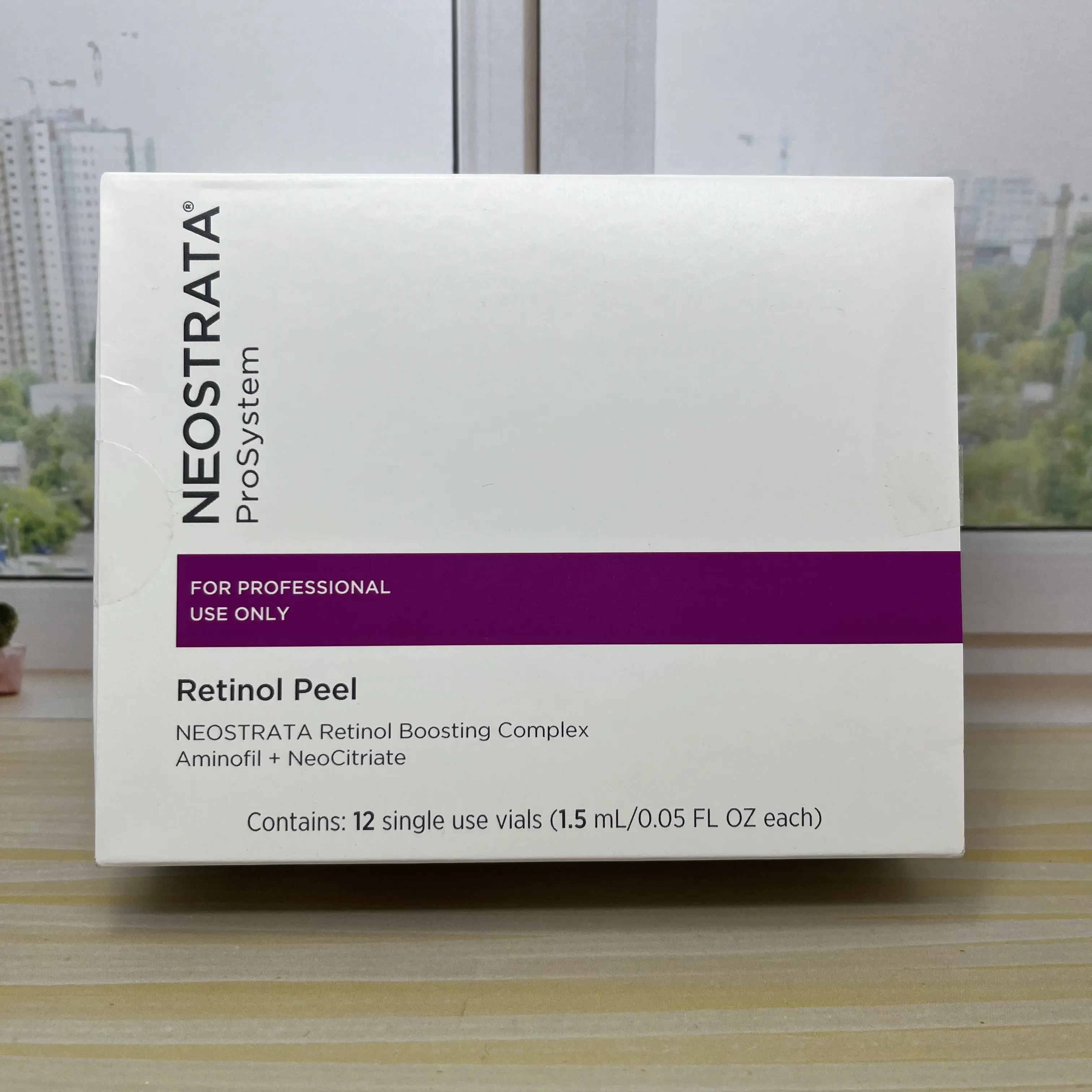 Neostrata Retinol Peel - 12 vial |peeling tanpa neutralizer/netralisir