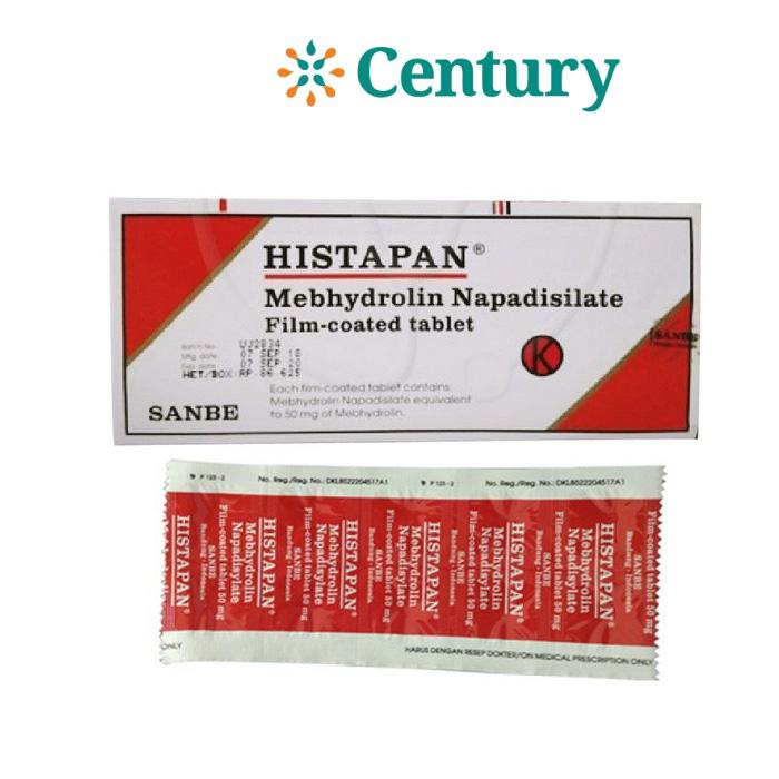 HISTAPAN 50 MG STRIP 10 TABLET