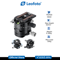 Gambar Leofoto Ball Head G2+NP-60 3 in 1 Panorama Geared Ballhead Dual-axis dari Leofoto Official Store Kota Administrasi Jakarta Barat 1 Tokopedia