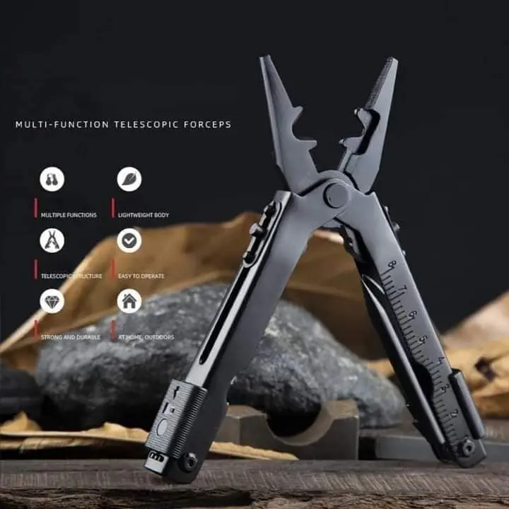 SET Tang Premium EDC 7 in 1 Portabel Multifungsi Stainless Steel 1