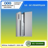 Gambar Kulkas Side by Side Murah LG GCFB507PQAM LG GC FB507PQAM 507 Liter LG dari Bogor Solution Electronic Kota Bogor 3 Tokopedia
