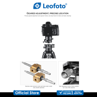 Gambar Leofoto Ball Head G2+NP-60 3 in 1 Panorama Geared Ballhead Dual-axis dari Leofoto Official Store Kota Administrasi Jakarta Barat 4 Tokopedia