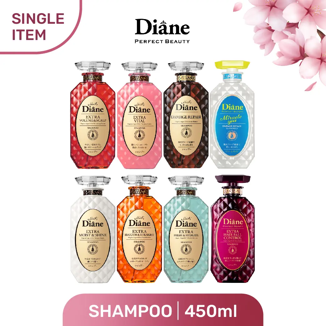 MOIST DIANE Shampoo / Conditioner Treatment - Perfect Beauty / Miracle