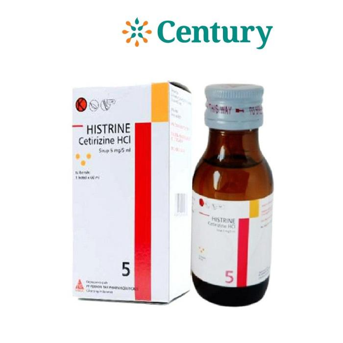 HISTRINE SYRUP ISI 60 ML BOTOL