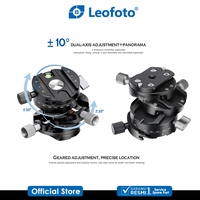 Gambar Leofoto Ball Head G2+NP-60 3 in 1 Panorama Geared Ballhead Dual-axis dari Leofoto Official Store Kota Administrasi Jakarta Barat 2 Tokopedia