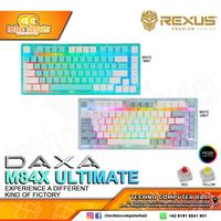 Gambar Keyboard Gaming Wireless Rexus Mechanical DAXA M84X ULTIMATE dari Techno Computer Bali Kota Denpasar 1 Tokopedia