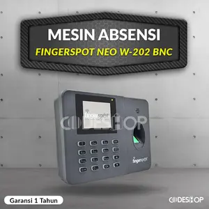 Mesin Absensi Fingerspot Revo W-202 BNC Sidik Jari USB Wifi