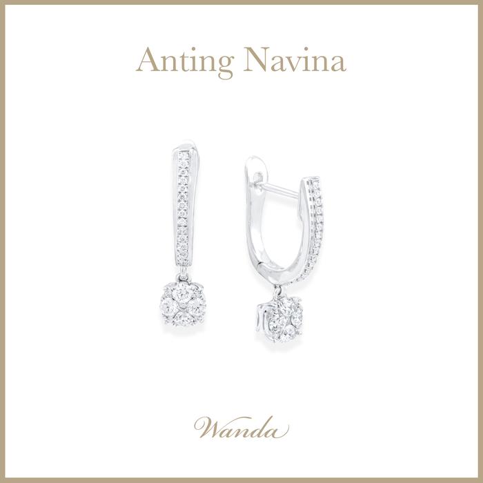 Gambar Anting Berlian Wanda - Navina - Earrings dari Wanda House Of Jewels Kota Administrasi Jakarta Pusat Tokopedia