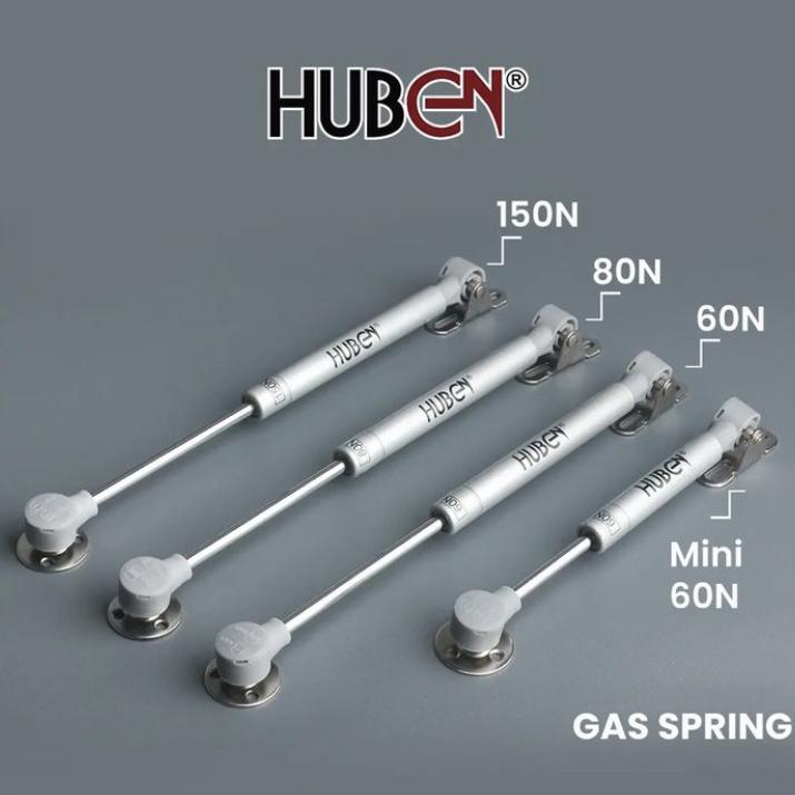 HUBEN GAS SPRING 150N 100N 80N 60N MINI HIDROLIK JOK PINTU RUMAH - Shop ...