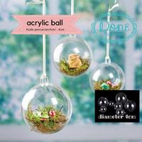 Gambar bola akrilik transparan 4cm bola pastik transparan acrylic ball dari Done Handymade Kota Administrasi Jakarta Barat 1 Tokopedia