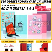 Gambar Advan Sketsa 1 2 Tab Tablet 10 Inc Flipcase Flipcover Case Kesing Pink - HOT PINK dari Maxxi Computer Kota Administrasi Jakarta Pusat 1 Tokopedia