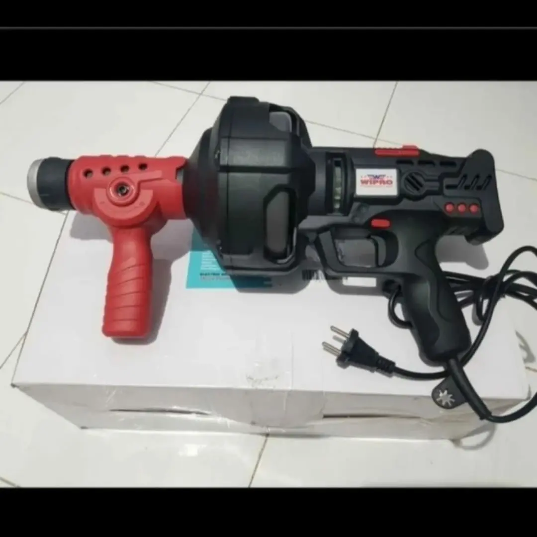 Wipro W7011 Mesin pembersih pipa listrik W 7011 Electric drain cleaner