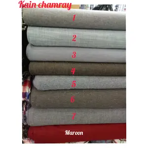 Kain chamray/soft jeans/Bahan semi jeans