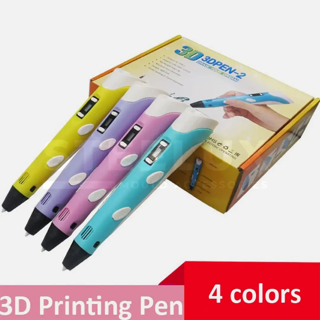 3D Pen 5V / 12V Pena Generation 2 Stereoscopic 3 Dimensi / 3d Printing