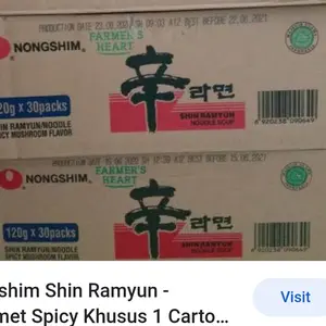 nongshim shin ramyun mushroom 1 karton isi 30