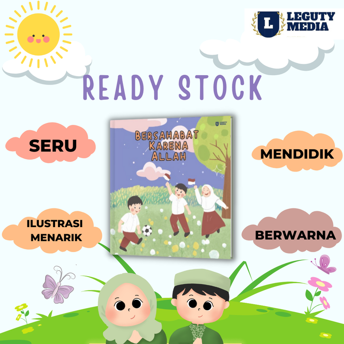 Gambar Bersahabat Karena Allah dari Leguty Media Official Store Kota Tangerang Selatan Tokopedia
