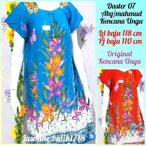 DASTER PENDEK ABG 07 KENCANA UNGU/SESAWI COKLAT