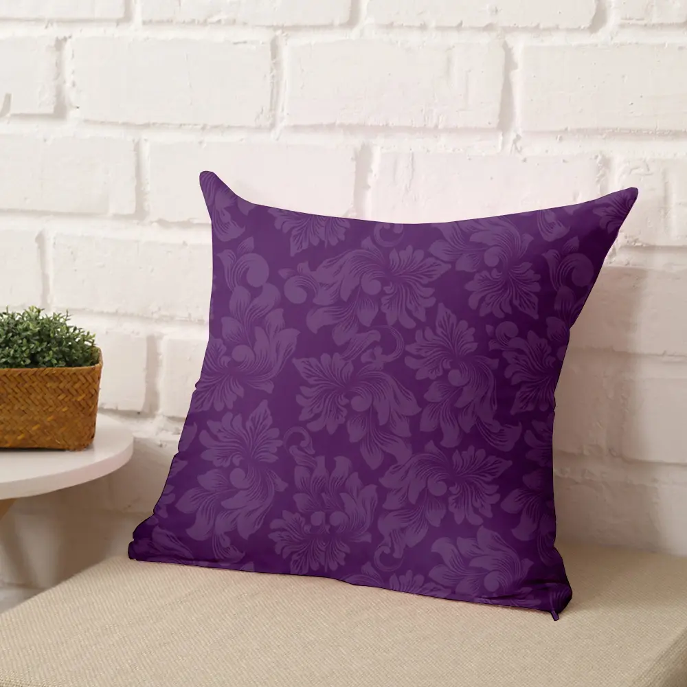 Monalisa Sarung Bantal Sofa Jacquard Emboss uk 40 x 40 - Polos Warna