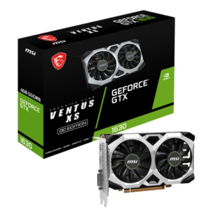 Gambar MSI GTX 1630 Ventus XS 4G OC 4Gb DDR6 Nvidia GeForce Graphics Card dari BIGBANG COMPUTER Kota Semarang Tokopedia