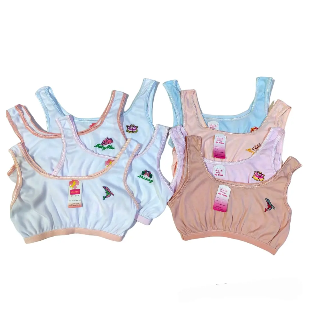 Miniset Anak Katun Berwarna Anak Perempuan Remaja SD SMP Anak Sekolah