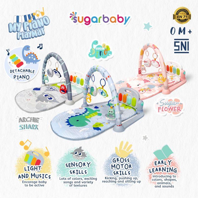 Sugar Baby My Piano Playmat Baby Gym Mainan Playmat Gym Bayi 0