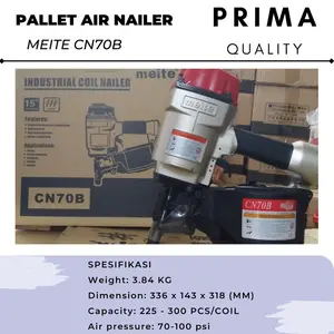 PNEUMATIC AIR NAILER CN70 MEITE / GUN CN 70 MEITE / COIL NAILER CN-70