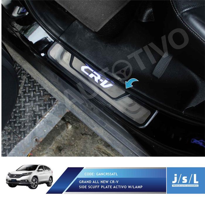Gambar JSL Sillplate Samping Lampu Grand All New CRV Model Activo Lamp dari Autotivo Official Kota Administrasi Jakarta Utara Tokopedia