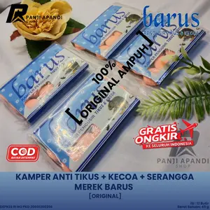 [ORIGINAL] KAMPER ANTI TIKUS + KECOA + SERANGGA MEREK BARUS AMPUH 100%
