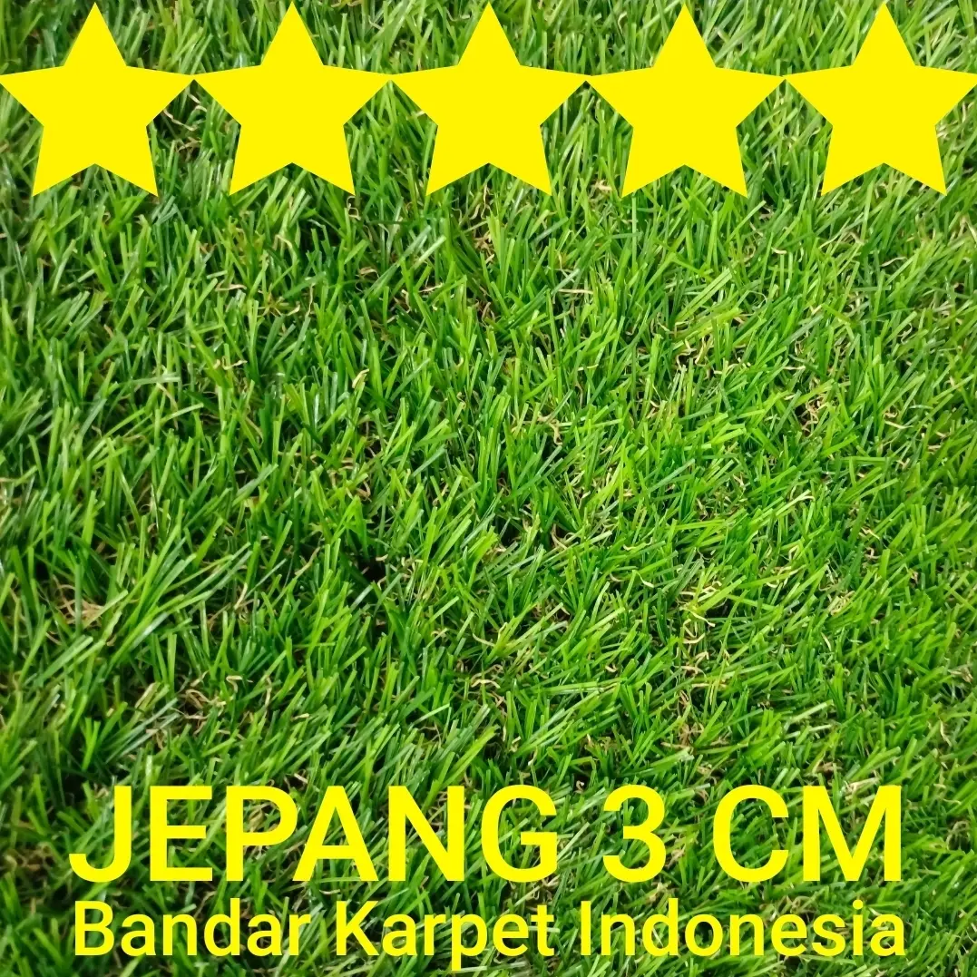 RUMPUT SINTETIS Jepang PREMIUM tebal 3 cm