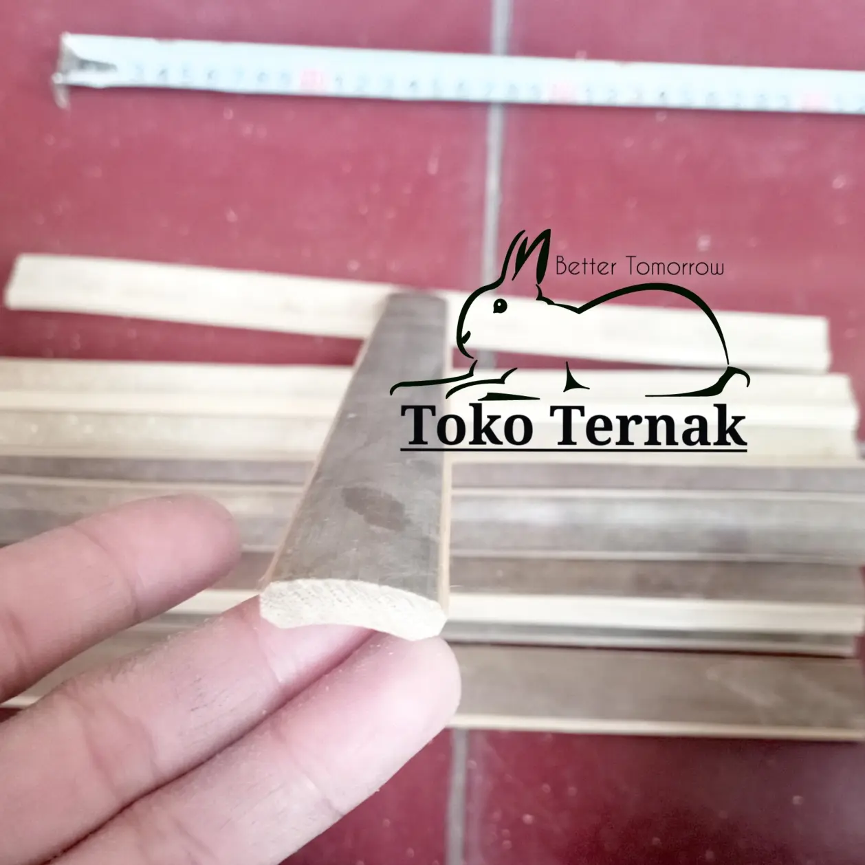 Bambu siap pakai/ bambu untuk lantai kandang 40 cm