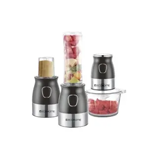 Ecohome Food Processor Dark Silver