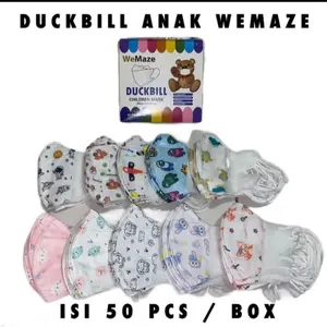 Masker Duckbill Anak Box - 50pcs
