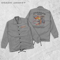Gambar FortKlass Coach CHAINSAW Jaket Coach Pria Outwear Unisex Parasut Jaket - ARMY, L dari Fortklass Kota Administrasi Jakarta Barat 4 Tokopedia