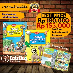 PAKET Komik Sirah Rasulullah Periode Mekah dan Madinah-Gema Insani ORI