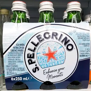 San Pellegrino Sparkling Water (isi 6X250ml)