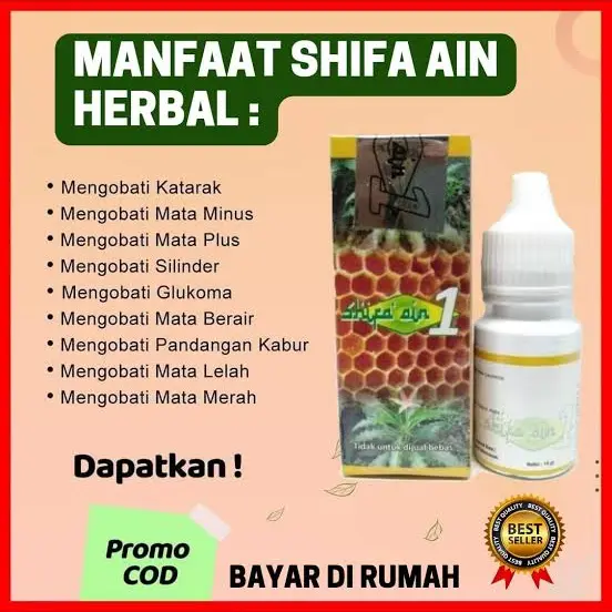 Obat Tetes Mata Herbal Syifa Ain 1