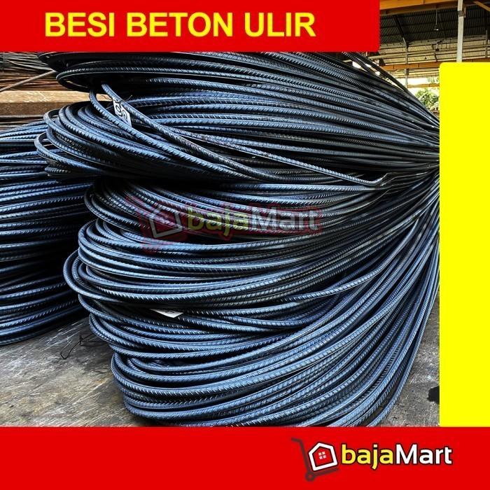 Gambar Besi Beton Ulir Merek BAS SNI TP / TS 280 10 mm x 12 Meter dari Bajamart Jakarta Pusat Tokopedia