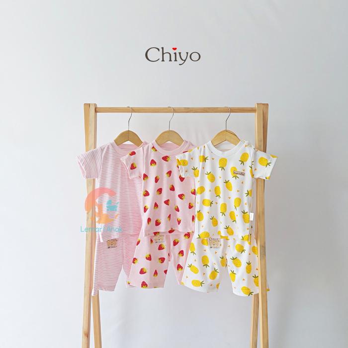 Gambar CHIYO Setelan Oblong Pendek & Celana Pendek Size S,M,L (Girls Series) dari lemarianak Kota Administrasi Jakarta Timur Tokopedia