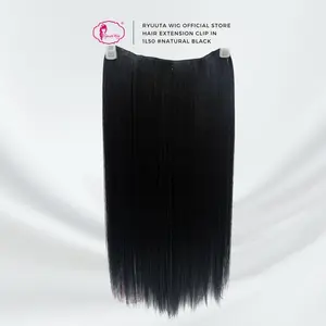 Hair Extension Clip Hairclip Long Straight Lurus Panjang BIG 1 LAYER