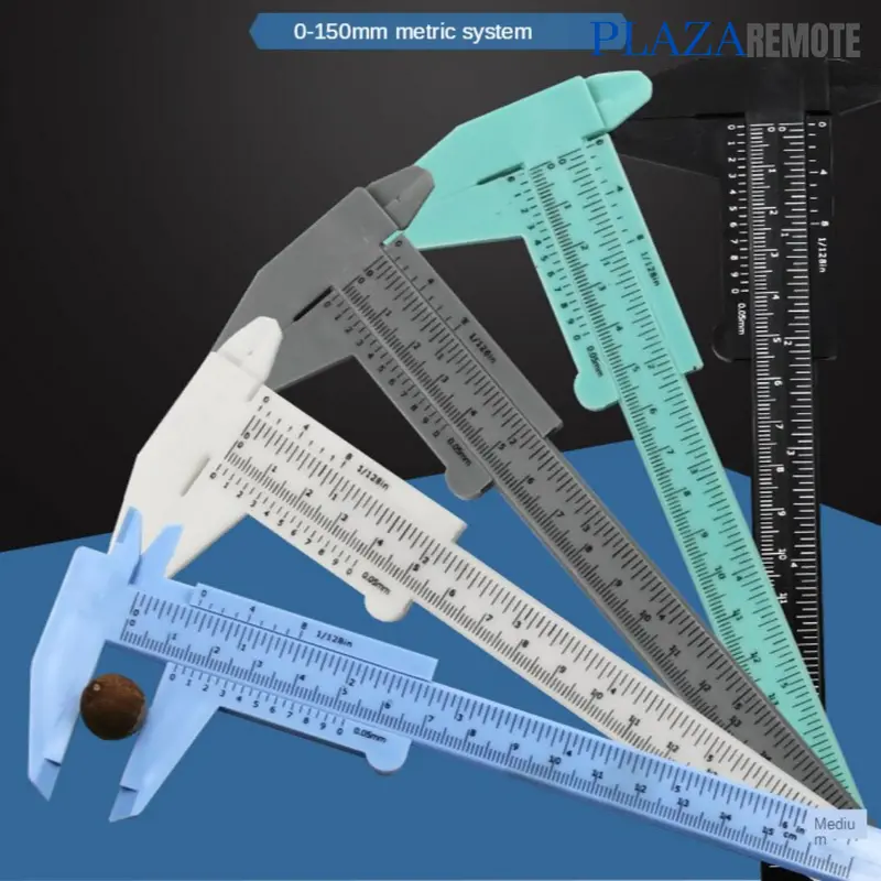 SIGMAT PLASTIK JANGKA SORONG PENGUKUR PANJANG CALIPER GAUGE 150 MM 0