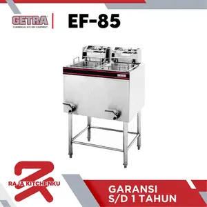 GETRA ELECTRIC DEEP FRYER EF-85/ef85 garansi resmi getra 14x2 liter
