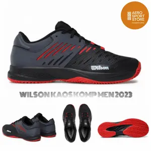 [ SEPATU TENIS LAPANGAN WILSON KAOS KOMP MEN 2023 ORIGINAL ]