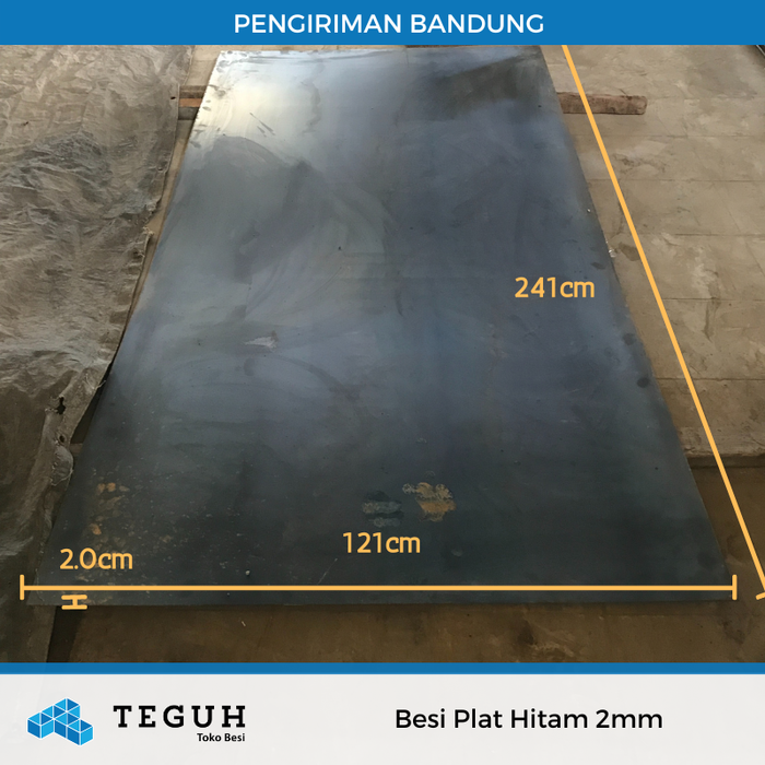Gambar Besi plat hitam 2mm dari Teguh tokobesi Kota Bandung Tokopedia