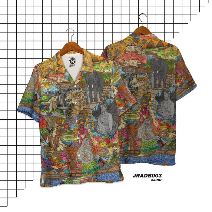 Gambar Kemeja Bhineka Tunggal Nusantara dari JRID.CO.ID Kota Semarang Tokopedia