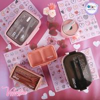 Gambar Lunchbox Seri Valentine Gift Kotak Makan & Hadiah Color Pink - Paket 1 - A.0238 dari Ollahomeliving Kota Bogor 2 Tokopedia