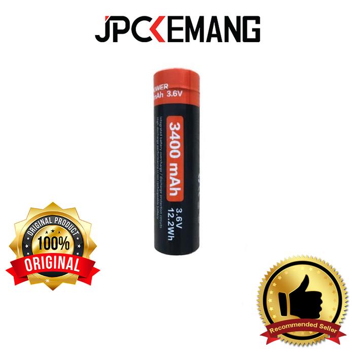 Gambar Energy Cell 18650 Li-ion Rechargeable Battery 3.6V 3400 mAh dari JPC Kemang Kota Administrasi Jakarta Selatan Tokopedia