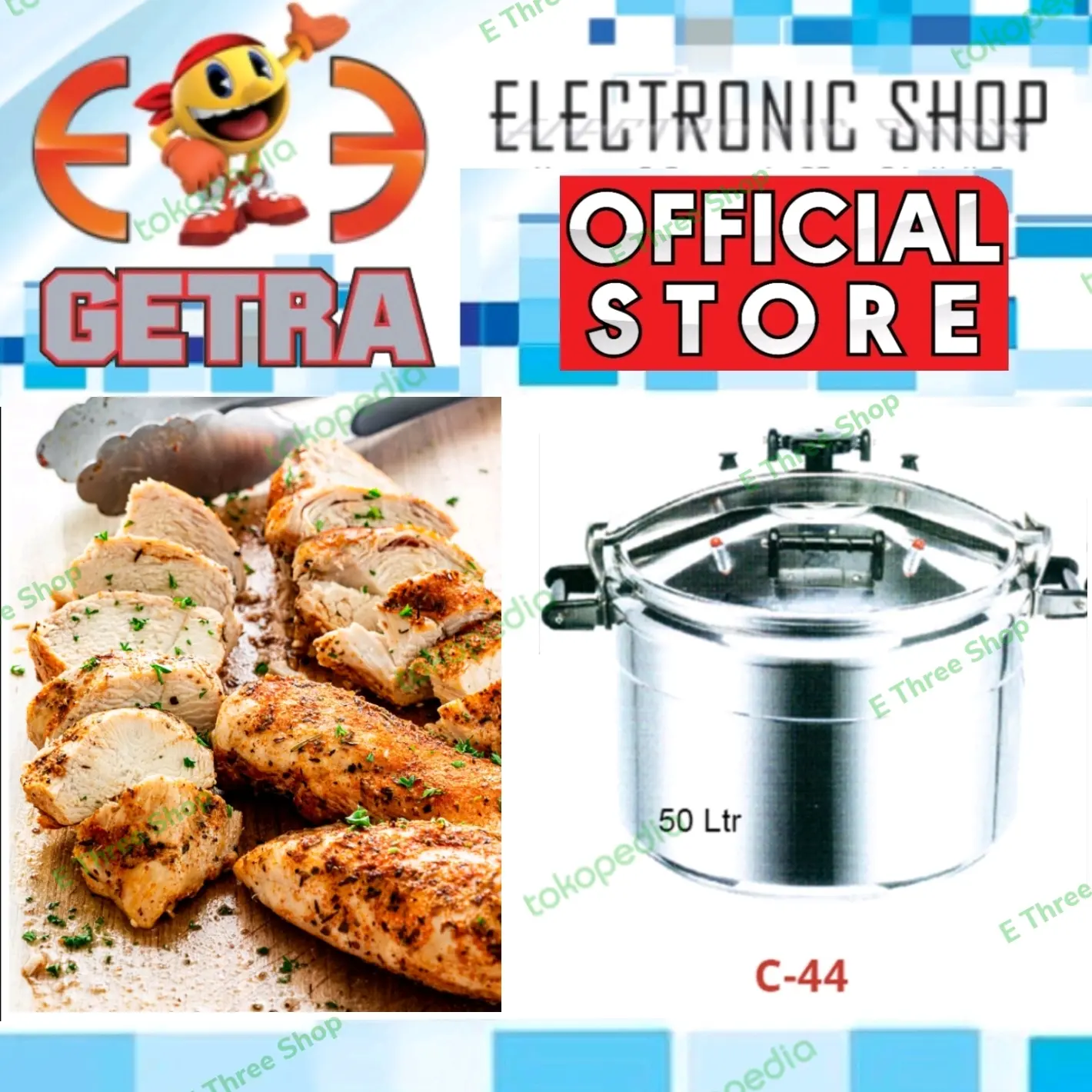 Getra C 44 Pressure Slow Cooker 50L - C44