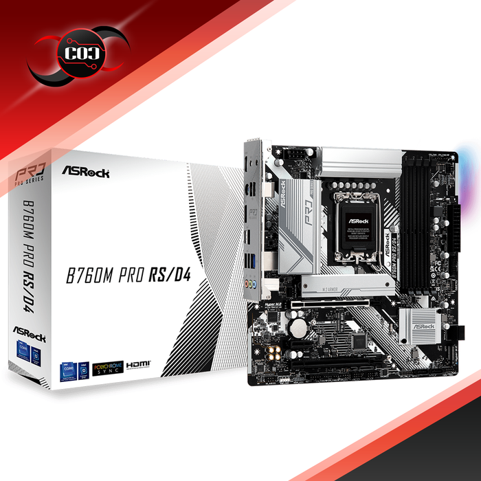 Gambar ASRock B760M Pro RS/D4 - LGA1700 dari COC Komputer Kota Administrasi Jakarta Pusat Tokopedia