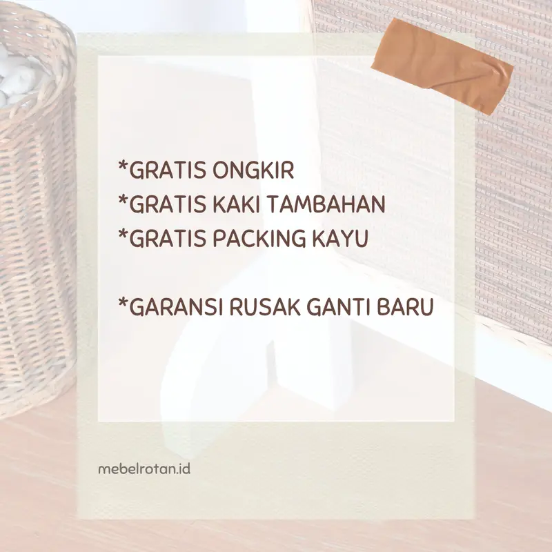 penyekat pembatas ruangan lipat / sketsel rotan 3
